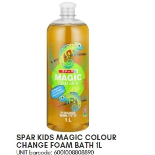 SPAR KIDS F/BATH MAGIC COL CHANGE 1L(RF)